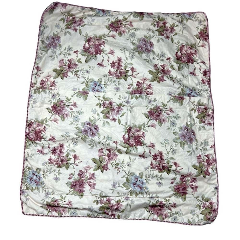 2 Waverly Rose Standard Pillow Shams Floral Gingham Norfolk Sonata Cottagecore - Picture 5 of 10